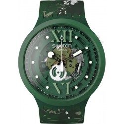 Swatch Uhr Big Bold Camoflower Green SB05G104