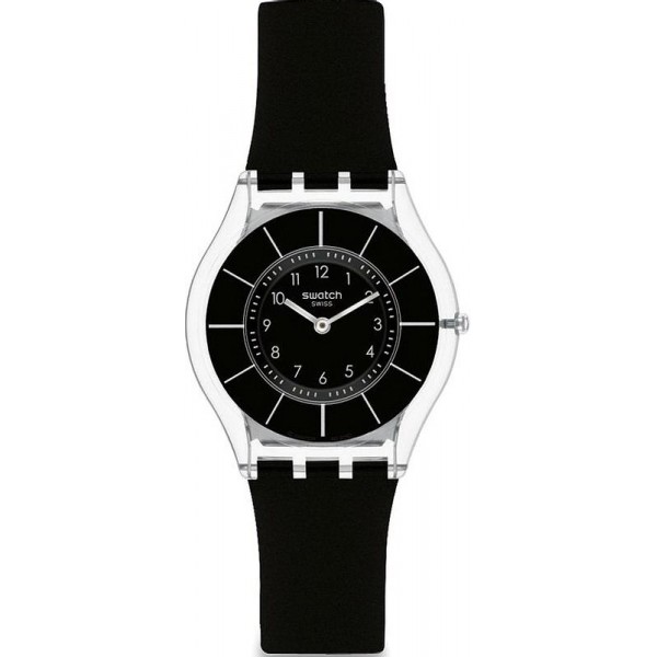 Swatch Ladies Watch Skin Classic Black Classiness SFK361 Buy Swatch Ladies Watch Skin Classic Black Classiness SFK361