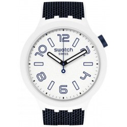 Swatch Uhr Big Bold Deep Snow SO27W102
