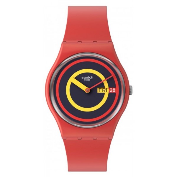 Reloj Swatch Unisex Gent Swatch Concentric Red SO28R702 Comprar Reloj Swatch Unisex Gent Swatch Concentric Red SO28R702