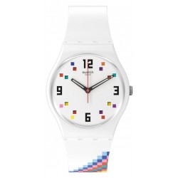 Swatch Unisexuhr Gent Merry-Go-Round Squares SO28W700