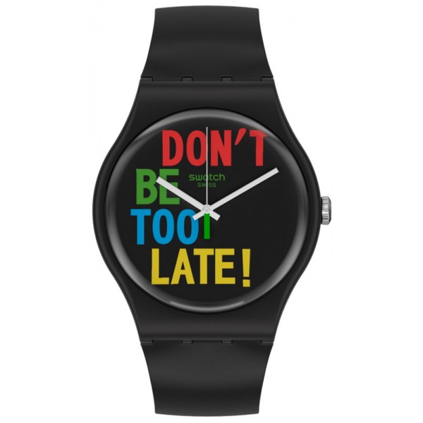 Swatch Unisex Watch New Gent Timefortime SO29B100 Buy Swatch Unisex Watch New Gent Timefortime SO29B100