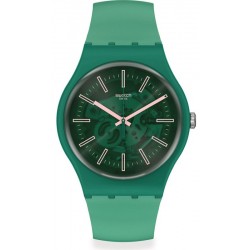 Swatch Unisexuhr New Gent Sunbrush Grass SO29G100