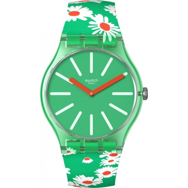 Swatch Womens Watch New Gent Meadow Flowers SO29G104 Buy Swatch Womens Watch New Gent Meadow Flowers SO29G104