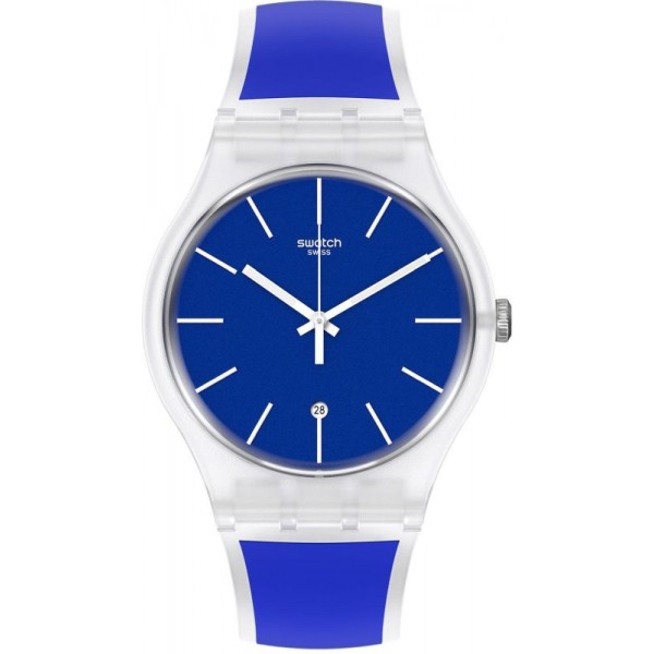 Orologio Swatch Unisex New Gent Blue Trip SO29K400 Comprare Orologio Swatch Unisex New Gent Blue Trip SO29K400