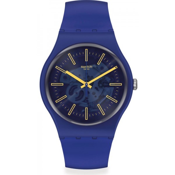 Swatch Unisex Watch New Gent Sunbrush Sky SO29N101 Buy Swatch Unisex Watch New Gent Sunbrush Sky SO29N101