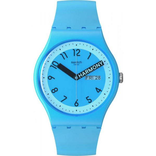 Swatch Unisex Watch New Gent Proudly Blue SO29S702 Buy Swatch Unisex Watch New Gent Proudly Blue SO29S702