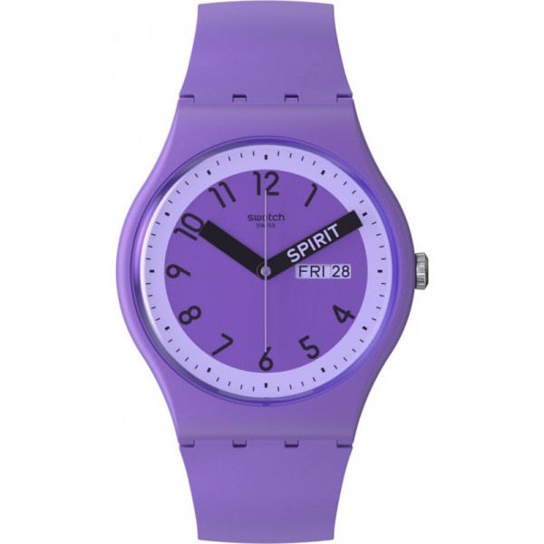 Swatch Unisex Watch New Gent Proudly Violet SO29V700 Buy Swatch Unisex Watch New Gent Proudly Violet SO29V700