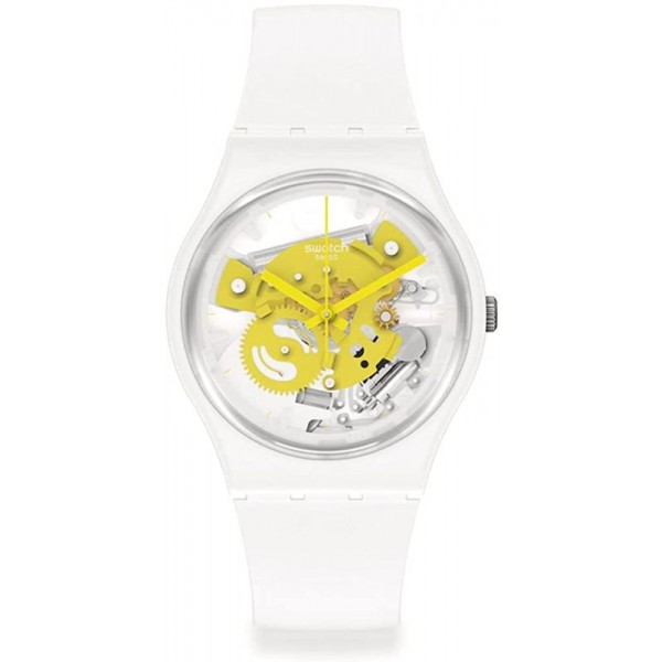 Acheter Montre Swatch Unisex Gent Time To Yellow Small SO31W105