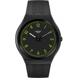 Swatch Herrenuhr Skin Irony Brushed Green SS07B108