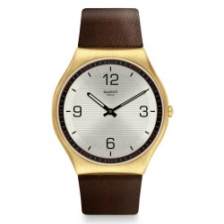 Orologio Swatch Uomo Skin Irony Skin Suit Coffee SS07G100