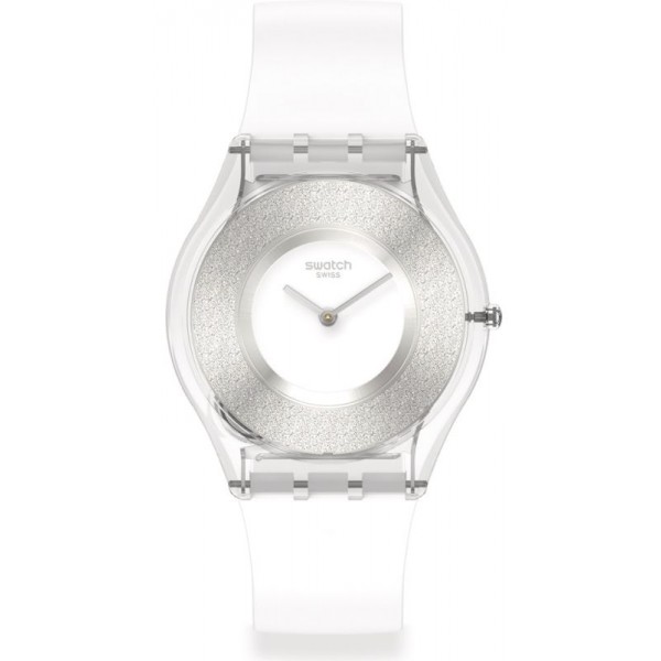 Buy Swatch Ladies Watch Skin Classic Magi White SS08K108