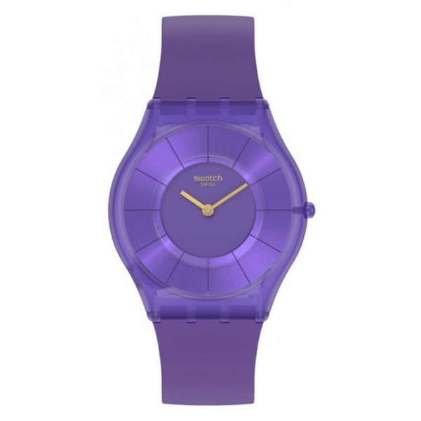 Swatch Womens Watch Skin Classic Purple Time SS08V103 Buy Swatch Womens Watch Skin Classic Purple Time SS08V103