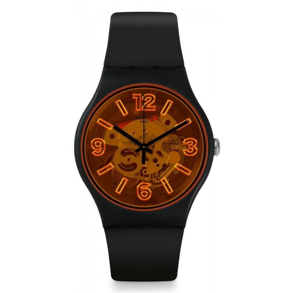 Swatch Unisex Watch New Gent Orangeboost SUOB164 Buy Swatch Unisex Watch New Gent Orangeboost SUOB164