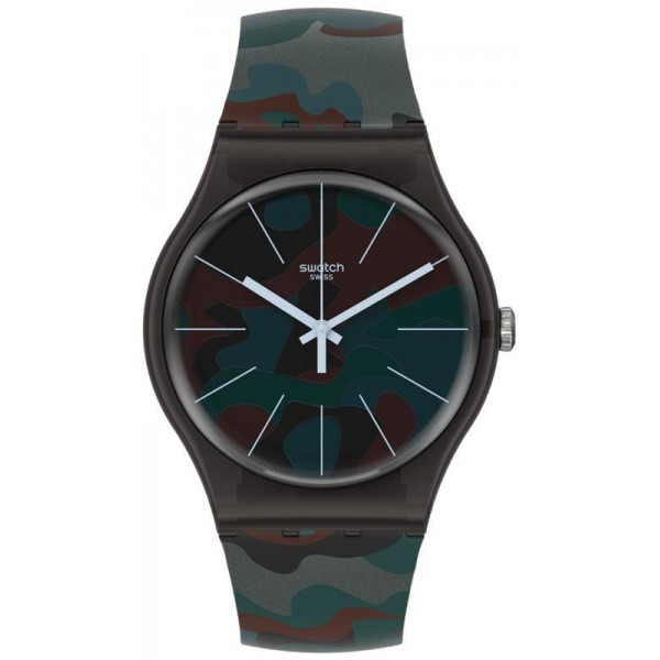 Montre Swatch Unisex New Gent Camoucity SUOB175 Acheter Montre Swatch Unisex New Gent Camoucity SUOB175