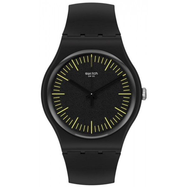 Reloj Swatch Unisex New Gent Blacknyellow SUOB184 Comprar Reloj Swatch Unisex New Gent Blacknyellow SUOB184