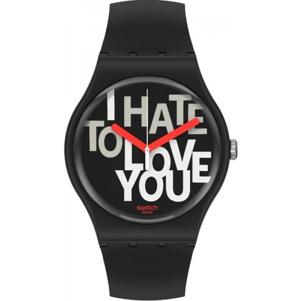 Reloj Swatch Swatch New Gent Hate 2 Love SUOB185 Comprar Reloj Swatch Swatch New Gent Hate 2 Love SUOB185