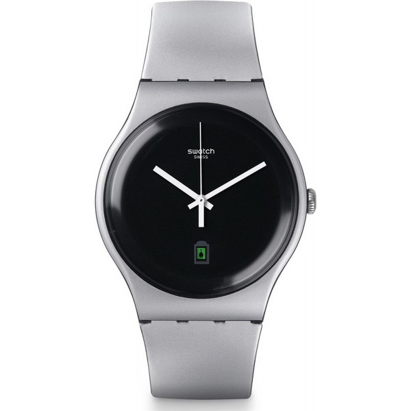 Buy Swatch Unisex Watch New Gent Be Charged SUOB401