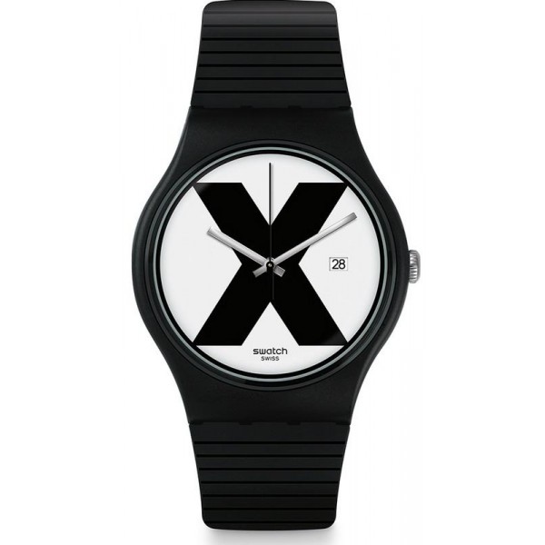 Acheter Montre Swatch Unisex New Gent XX-Rated Black SUOB402
