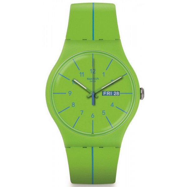Swatch Unisex Watch New Gent Verde Azul SUOG707 Buy Swatch Unisex Watch New Gent Verde Azul SUOG707
