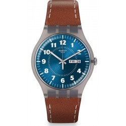 Swatch Herrenuhr New Gent Vent Brulant SUOK709