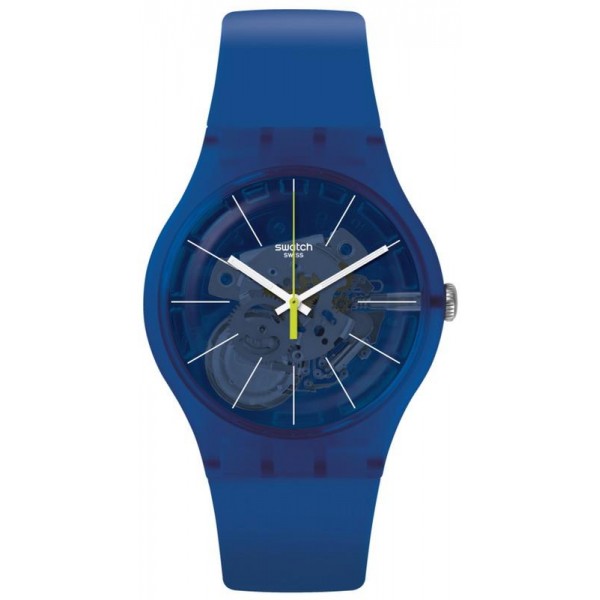 Swatch Unisex Watch New Gent Blue Sirup SUON142 Buy Swatch Unisex Watch New Gent Blue Sirup SUON142
