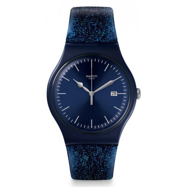Buy Swatch Ladies Watch New Gent Glitterspace SUON401
