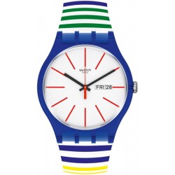 Montre Swatch Unisex New Gent Home Stripe Home SUON715