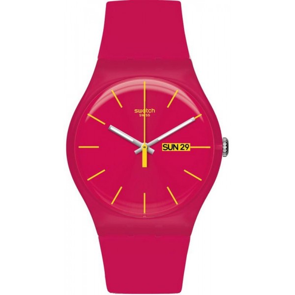 Swatch Ladies Watch New Gent Rubine Rebel SUOR704 Buy Swatch Ladies Watch New Gent Rubine Rebel SUOR704