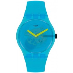 Swatch Unisex Watch New Gent Ocean Blur SUOS112