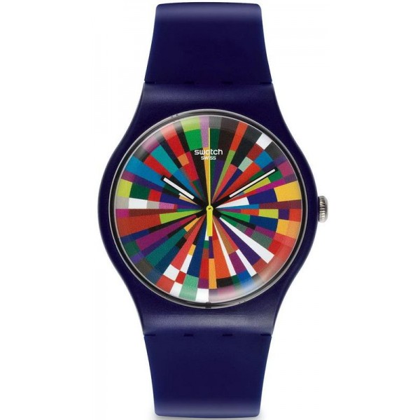 Montre Swatch Unisex New Gent Color Explosion SUOV101 Acheter Montre Swatch Unisex New Gent Color Explosion SUOV101