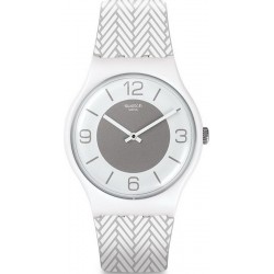 Reloj Swatch Unisex New Gent White Glove SUOW131