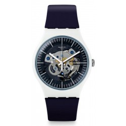 Swatch Herrenuhr New Gent Siliblue SUOW156