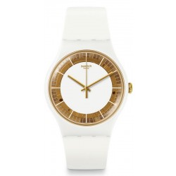 Swatch Damenuhr New Gent Siliwhite SUOW158