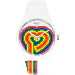 Swatch Damenuhr New Gent Beating Love SUOW171