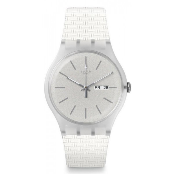 Acheter Montre Swatch Unisex New Gent Bricablanc SUOW710