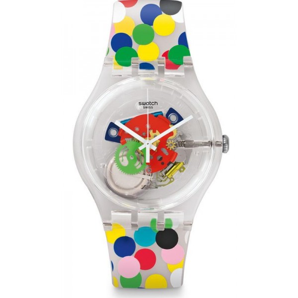 Buy Swatch Women's Watch New Gent Spot The Dot SUOZ213
