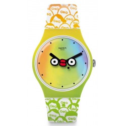 Reloj Swatch Club Unisex New Gent What's Yo Face? SUOZ303