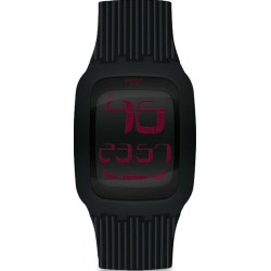 Swatch Herrenuhr Digital Touch Night SURB102