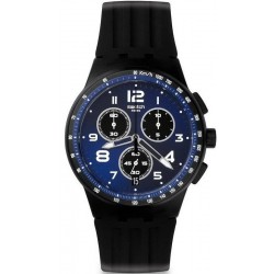 Swatch Unisexuhr Chrono Plastic Nitespeed SUSB402