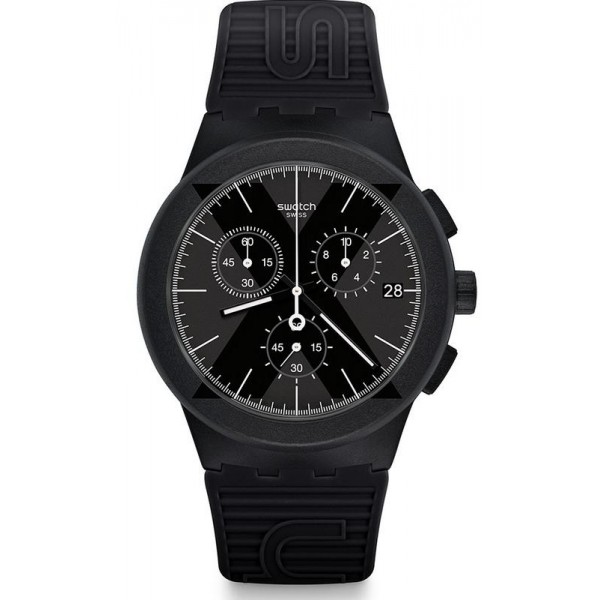 Reloj Swatch Hombre Chrono Plastic X-District Black SUSB413 Comprar Reloj Swatch Hombre Chrono Plastic X-District Black SUSB413