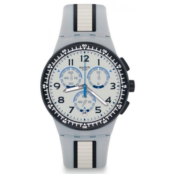 Swatch Unisex Watch Chrono Plastic Mirkolino SUSS401 Buy Swatch Unisex Watch Chrono Plastic Mirkolino SUSS401