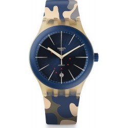 Swatch Unisexuhr Sistem51 Sistem Incognito Automatik SUTT400
