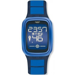 Swatch Unisexuhr Digital Touch Zero One Subzero SUVN101