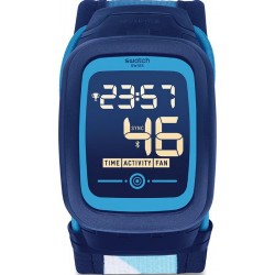 Swatch Unisexuhr Digital Touch Zero Two Nossazero2 SVQN102