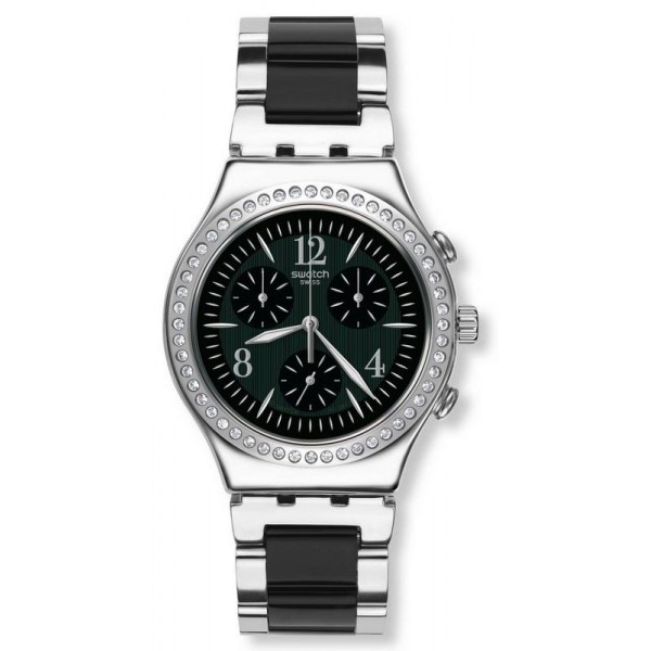 Montre Swatch Unisex Irony Chrono Made In Black YCS118G Acheter Montre Swatch Unisex Irony Chrono Made In Black YCS118G