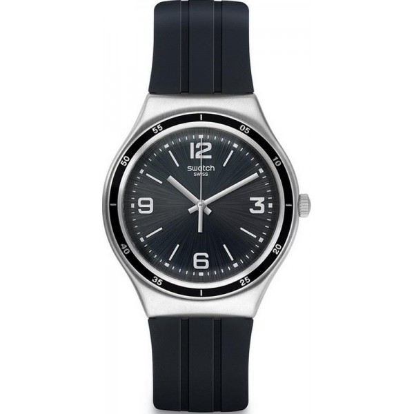 Swatch Men's Watch Irony Big Shiny Black YGS132 Buy Swatch Men's Watch Irony Big Shiny Black YGS132