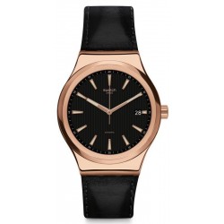 Swatch Unisexuhr Irony Sistem51 Sistem Rosee Automatik YIG400