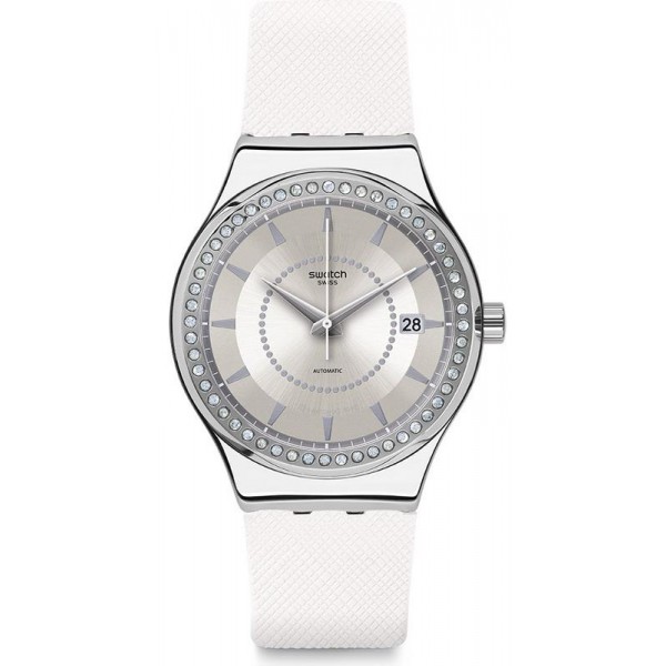 Buy Swatch Women's Watch Irony Sistem51 Sistem Snow Automatic YIS406
