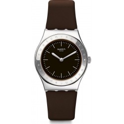 Swatch Ladies Watch Irony Medium Lie De Vin YLS205